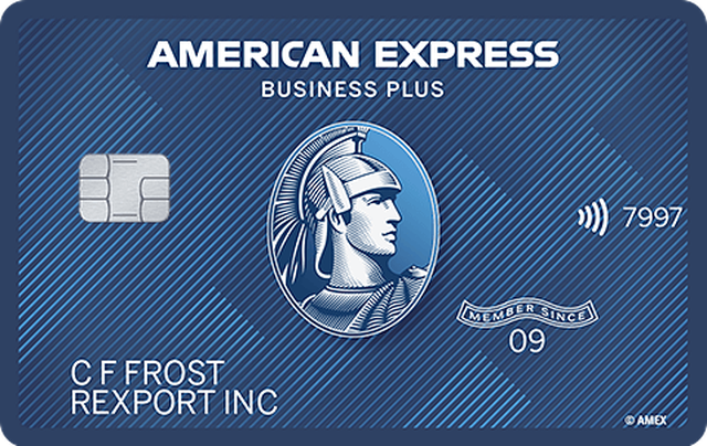 American Express Blue Business card