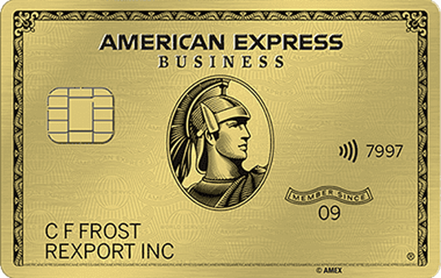 American Express Gold Business card