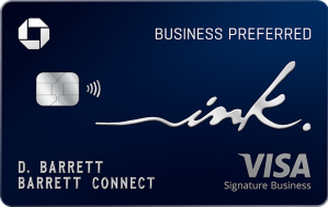 Chase Ink Business Preferred card