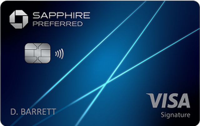 Chase Sapphire Preferred Personal card